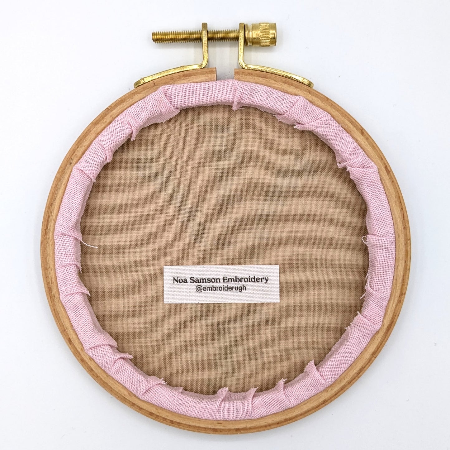 Lavender Flower Embroidery Hoop Art