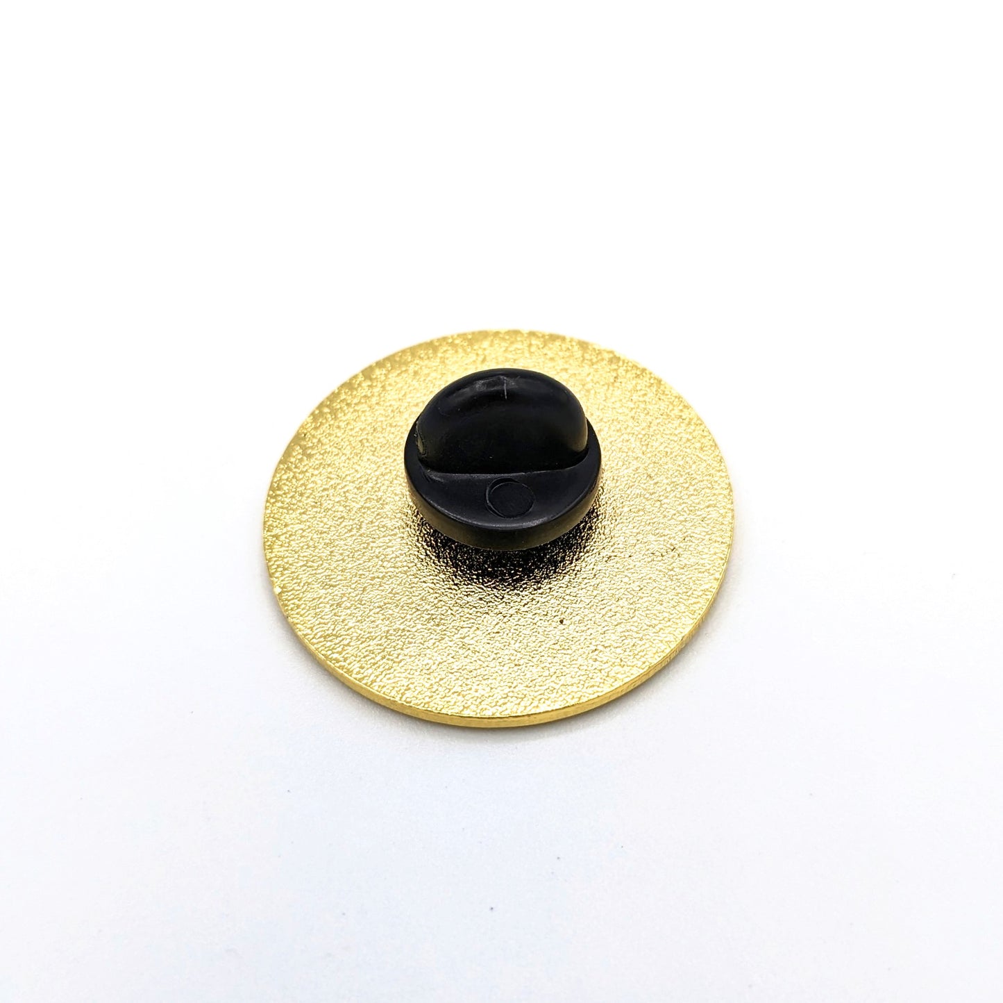 Ugh Enamel Pin (Black & Gold)