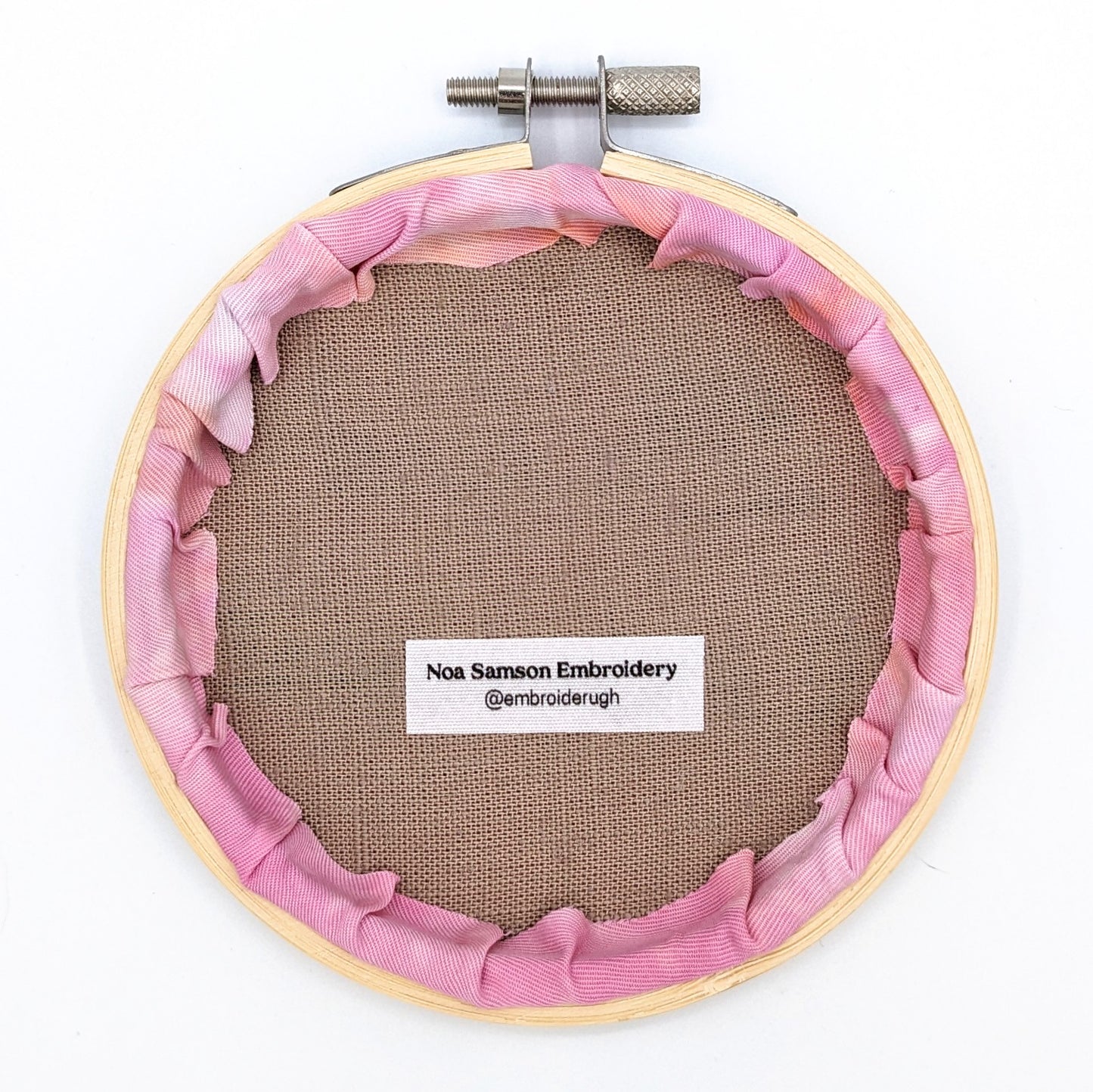 "Be Kind & Eat Dessert" Embroidery Hoop Art