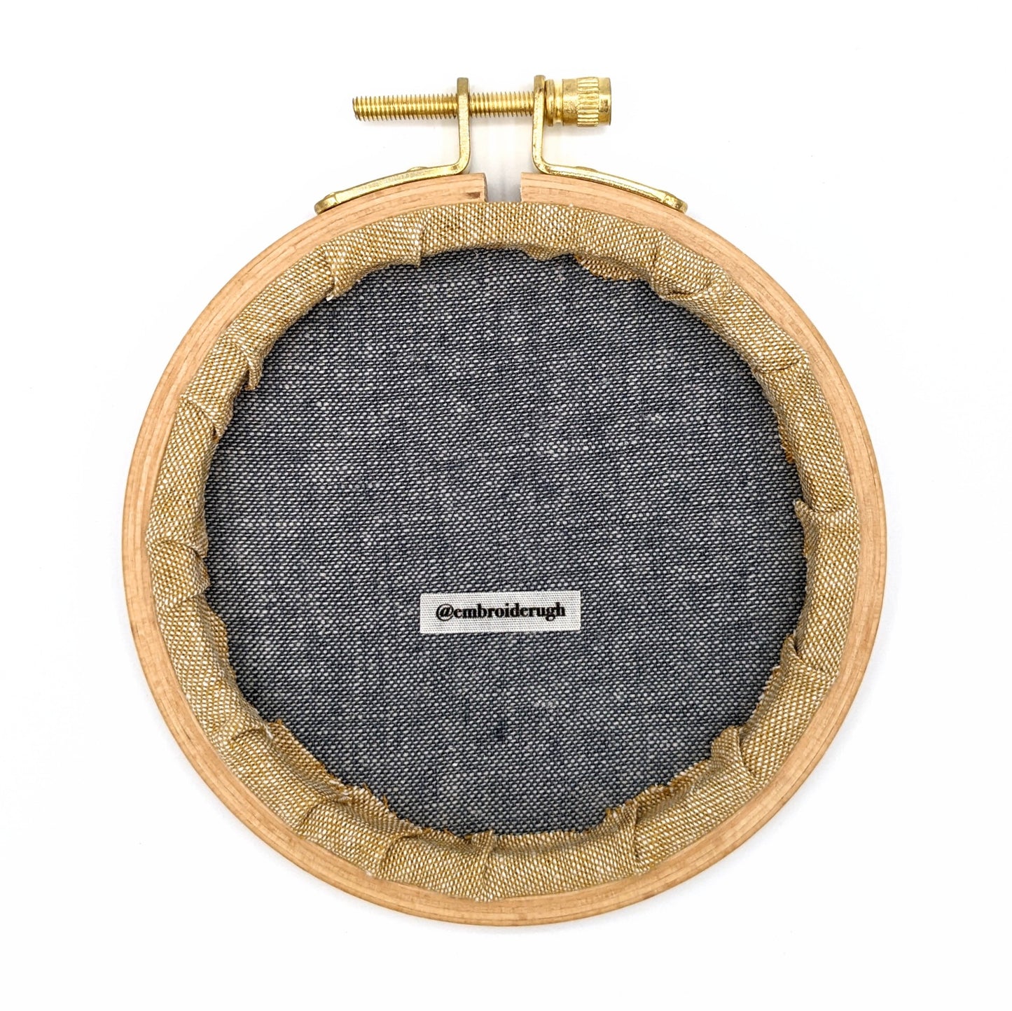 D20 Critical Fail Ugh Embroidery Hoop Art